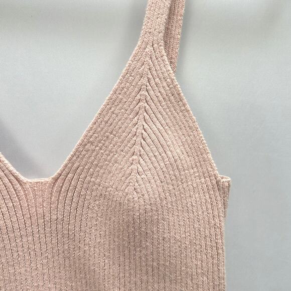 Mara Hoffman Naenia & Emilia Cotton Sweater Set in Blush, Sz S/M - Picture 7 of 13